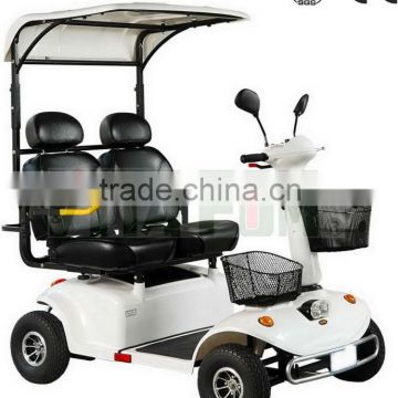 Heavy duty 4 wheel electric scooter 24V 950W 2 seats