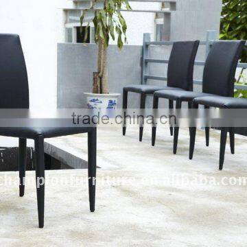 PU Modern Metal Dinning Chair