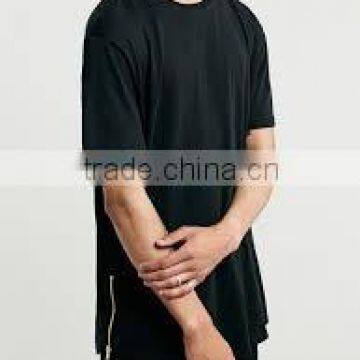 Gold/silver/black Side Zips T-shirt photo-5