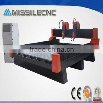 HIGH SPEED 3D STONE CNC ROUTER WITH DOUBLE HEADS FOR ENGRAVING JADE