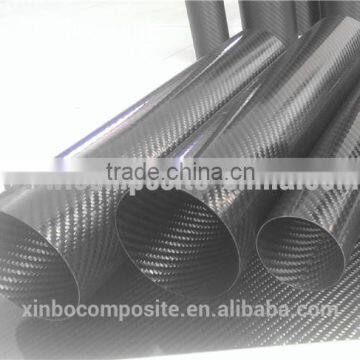 Thin wall thickness carbon fiber 3k weave tube of XINBO