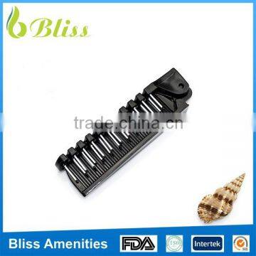 N137 High quality wholesale folded whippy plastic comb OEM welcomed