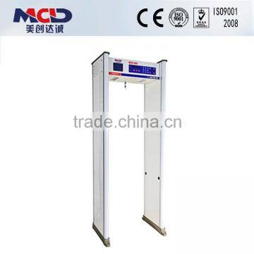 8 Detection Zones Walk Through Metal Detector for Offices, Factories
