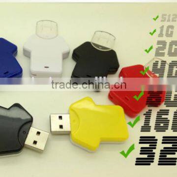 Promotional pendrive with T-shirt shape