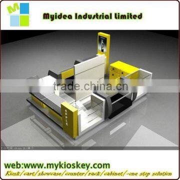 Mobile Phone Display Cabinet/cell Phone Accessory Display Cabinet Kiosk