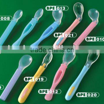 ECO-friendly baby silicone spoon 2015