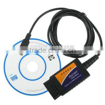 ELM327 V1.5 OBDII OBD2 CAN-BUS USB Cable Auto Car Diagnostic Interface Scanner