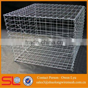 Galvanized Welded Wire Mesh Gabion Box with competitive price for sale