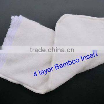 reusable bamboo cloth diaper insert newborn bamboo insert for cloth nappies