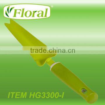 hand tool weeder with soft rubber handle