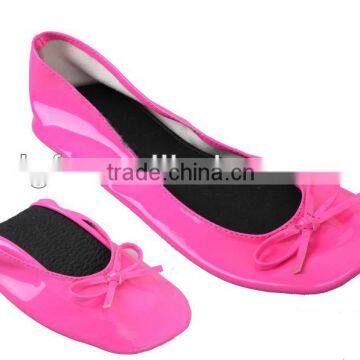 2014 fashion women rollasole shoes with bags and pouch