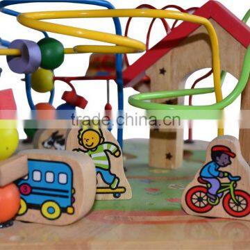 EN71&ASTM Qualified Wooden Beads Educational Baby Toys Funny Games for Kids Most Popular photo-6