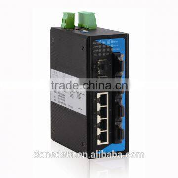 10 ports Managed Industrial Ethernet Switch (4 ports rj45 & 4 ports fiber & 2 ports sfp)