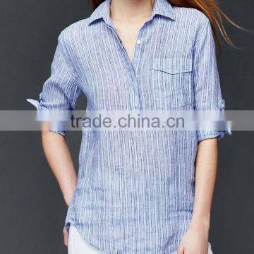 women bodyshirt linen casual tops plus size blouses