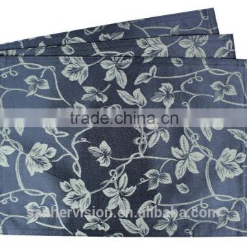 Hot Sale 100% Polyester Fabric Printed Placemat