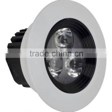 easy installation LED COB Downlight with 2 years warranty 3w