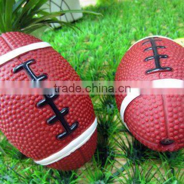 brand dog accessories-gift for pet;10cm Football for pet chew