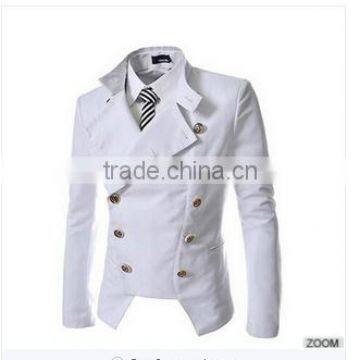 Men's New White Coat