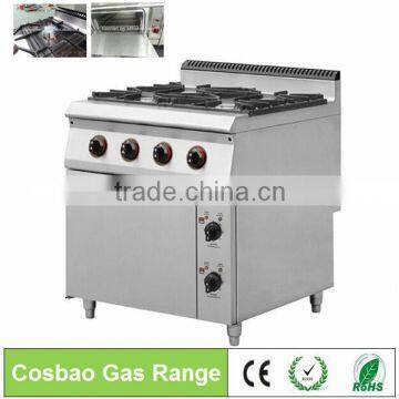 restaurant kitchen gas cooking equipment With Electric Oven/catering equipment