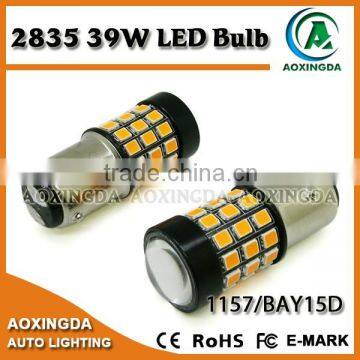 2016 NEW LED 39W 1157 2835 Chip High Power LED Bulb YELLOW Light