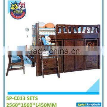 Bedroom Set Furniture For Kids,Children Bunk bed with desk#WY-SC013 set