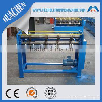 widely used steel coil metal tile slitting machine from china