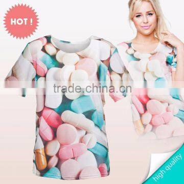 digital print modern fashion polo t-shirt