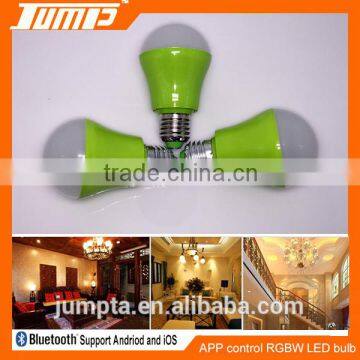 Factory Sale Smartphone Control Dimmable Multicolor E27 Smart APP Led Bulb photo-4