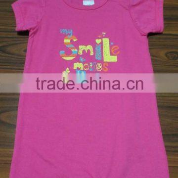 Bright Red Baby Girls Shorts Printed Romper photo-2