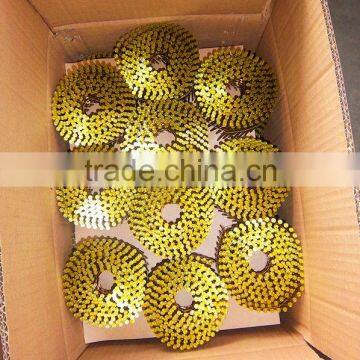 15 degree drive screw wire coil nails