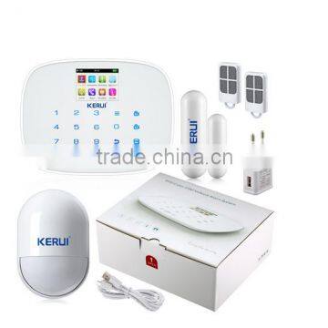 New Kerui G19 850/900/1800/1900mhz best GSM home security alarm system