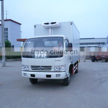 Forzen food transportation 2 ton freezer refrigerated truck