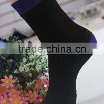 Ladies socks with fluorescent color,sports socks