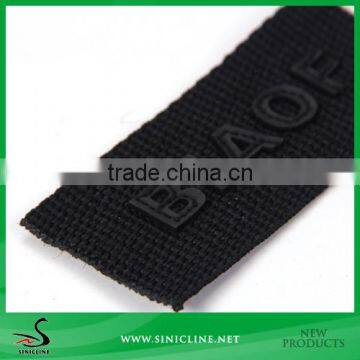 Sinicline hot selling custom embossed effect patch leather label