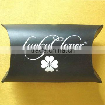 PP PVC folding recycled clear plastic pillow box