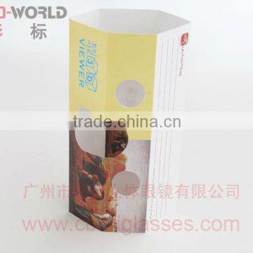 2012 hot selling 3d pictures folding paper viewer