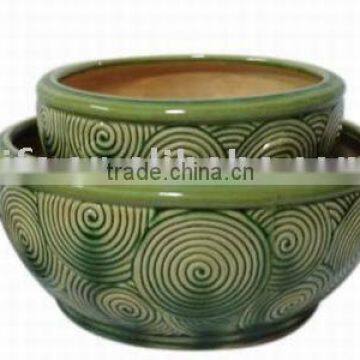 Glaze Ceramic Pot