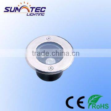 compact 3w underground light fixture