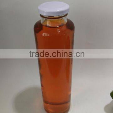 500ml 16oz iiced tea juice glass bottles with 43mm tin lid