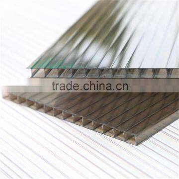 4mm / 6mm / 8mm / 10mm green house twin wall hollow polycarbonate sheet