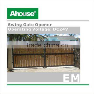 DC24V motor gate operator CE , Dual swing gate kits,Double Swing Gate Kits