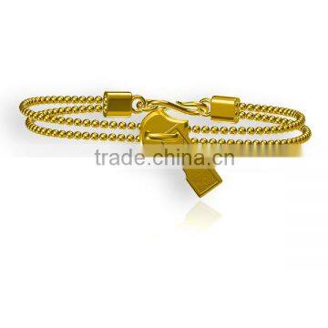 2013 Latest trend metal zipper bracelet