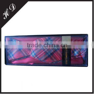 Self Tied Bowt Tie Cardboard Gift Box With Window