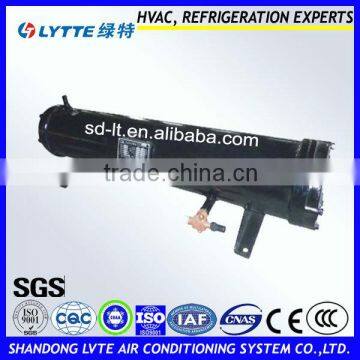 FWS Shell and Tube Type Water Cooled Condenser heat exchanger For Refrigeration Cold