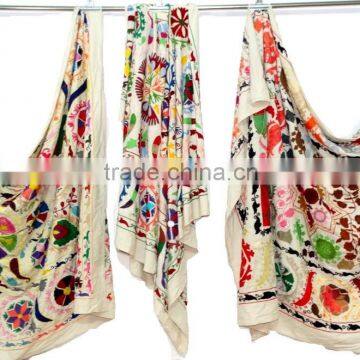 Handmade Suzani Throw Suzani Wall Hanging Wholesale Twin Size Suzani Wall Hanging Tapestry