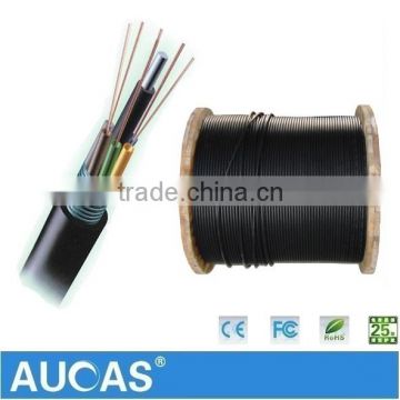 Factory Supply 24 Core Single Mode Fiber Optic Cable GYTS Offer in Drum Packing