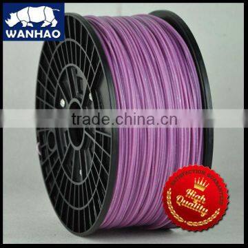 bright colors PLA materials 1.75mm filament for extruder 3d printer