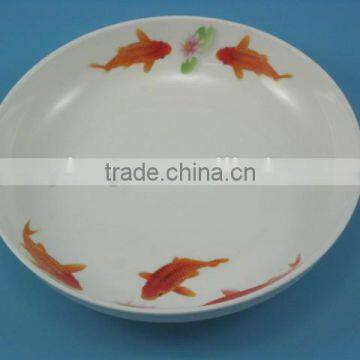 YF13115 ceramic round shape dish