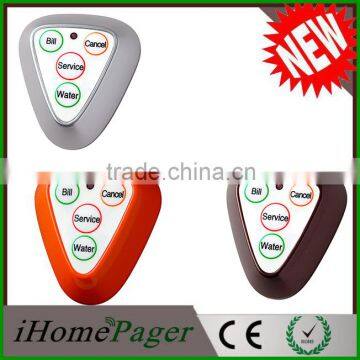 Wilreless Emergency Waiter Table Calling Button for Coffee House photo-4