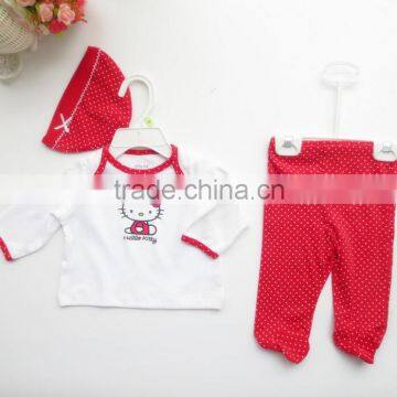 latest design baby frock baby girls top design 2pcs sets baby clothes 1set newborn clothing set